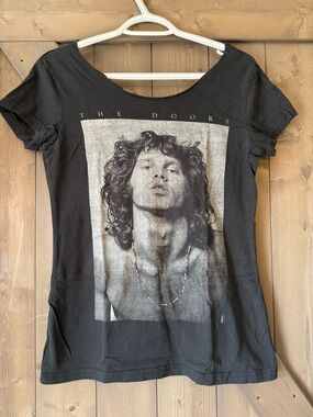 THE DOORS Black Short Sleeve Tee - Women's